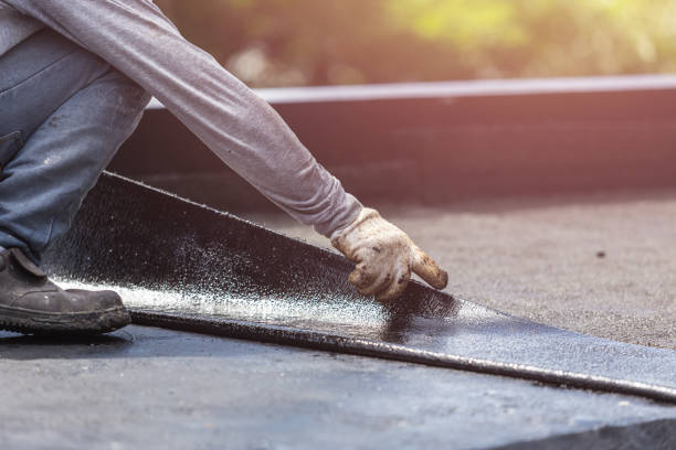Professional Interior Drainage System technician working in Bellevue, MI
